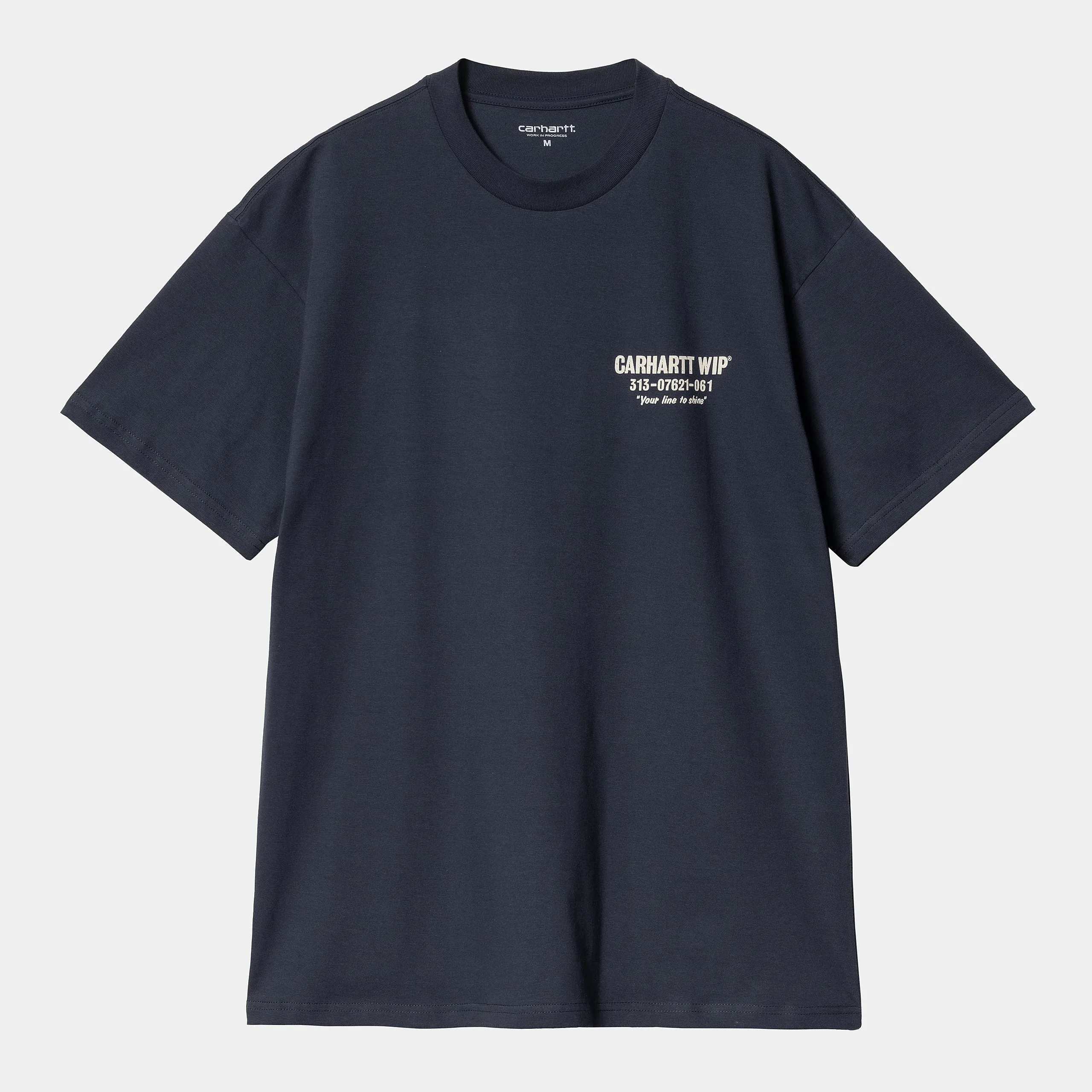 Carhartt WIP - Less Troubles T-Shirt - Blue / Wax