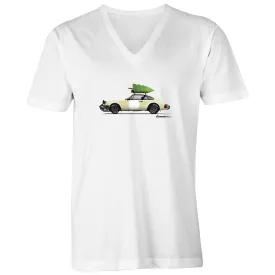 Christmas Porsche 911 Safari  Mens V-Neck Tee