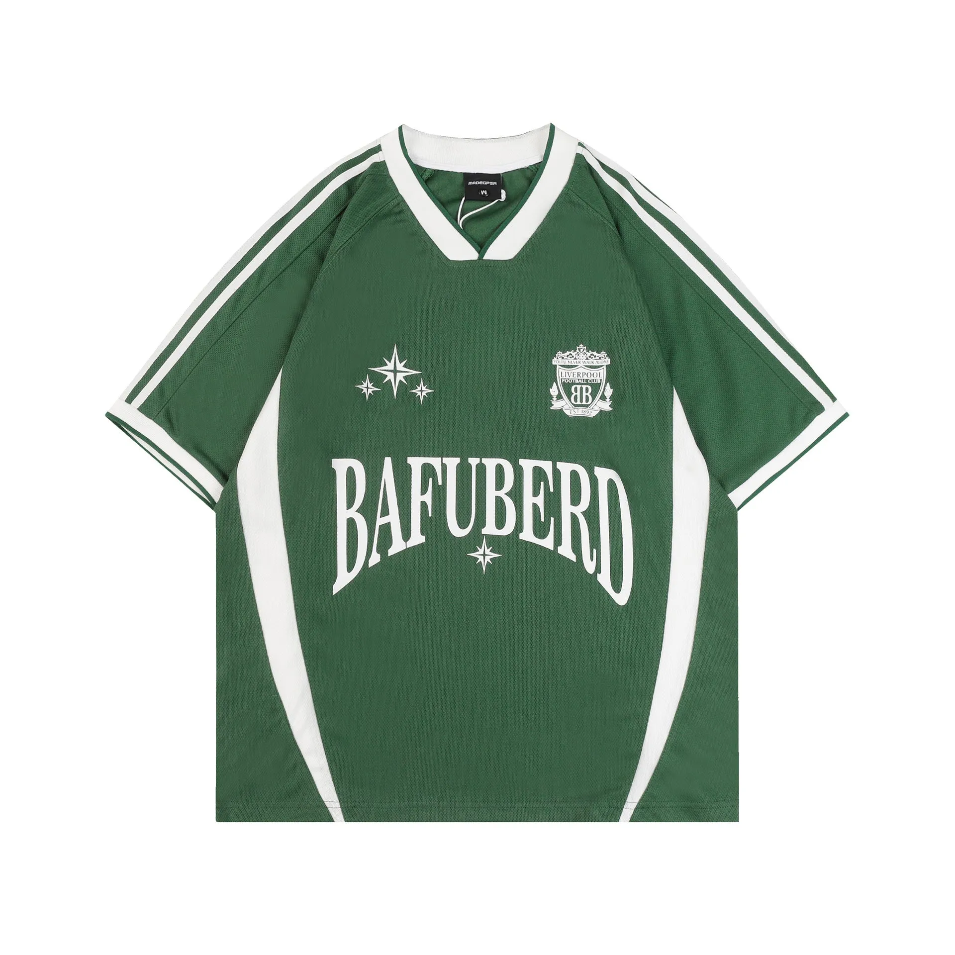 Color Block | Oversized Sports Jersey T-Shirt