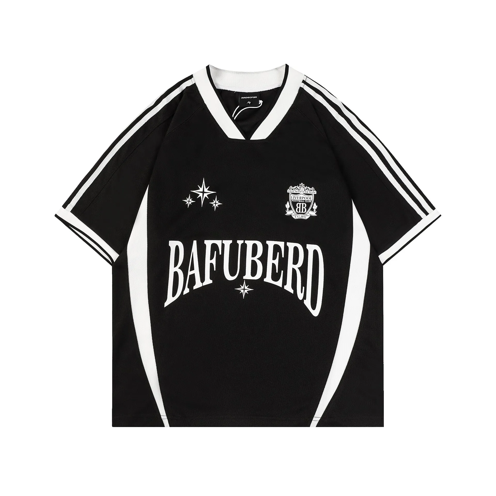 Color Block | Oversized Sports Jersey T-Shirt