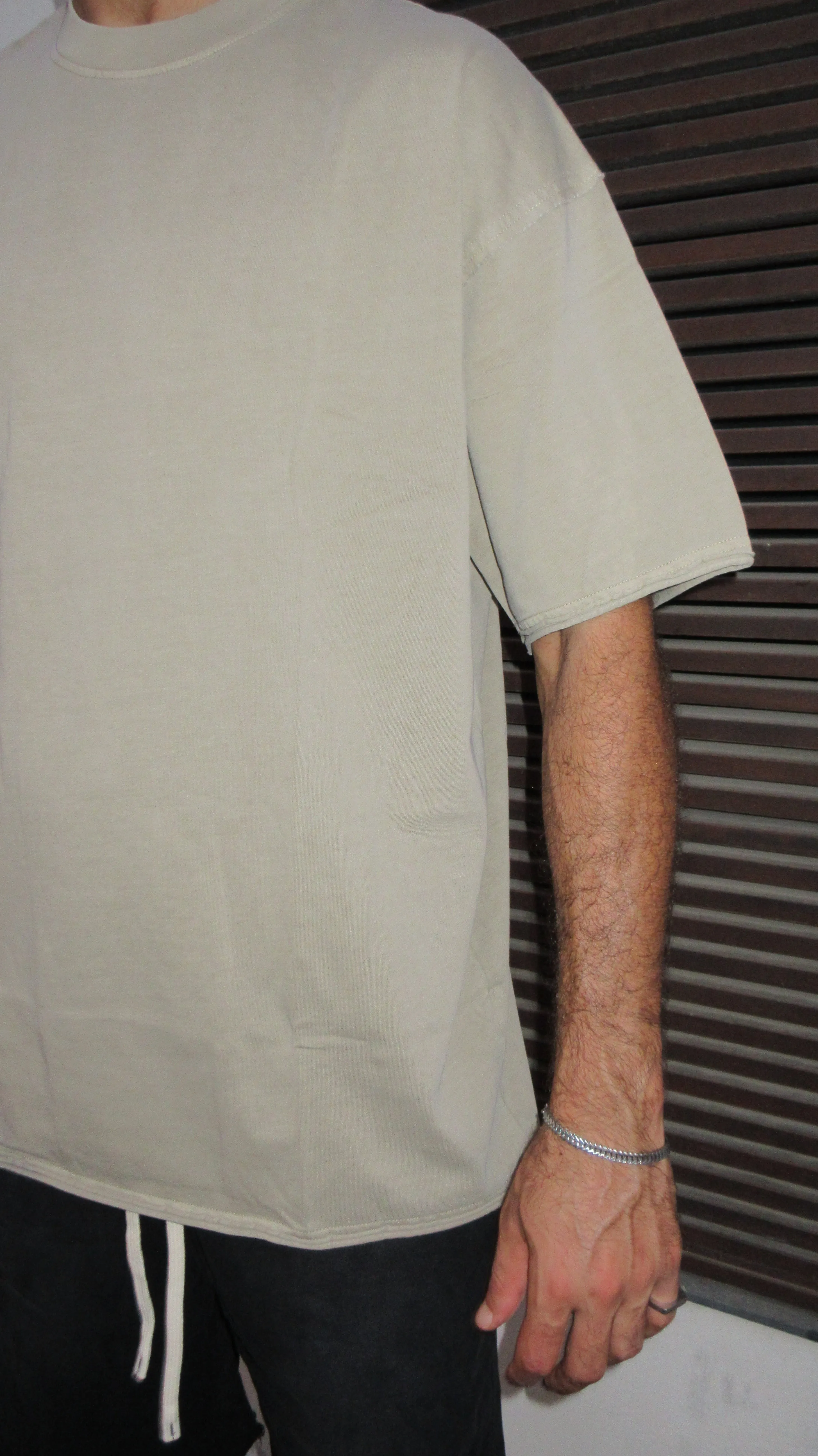 COTTON SHIRT - BEIGE
