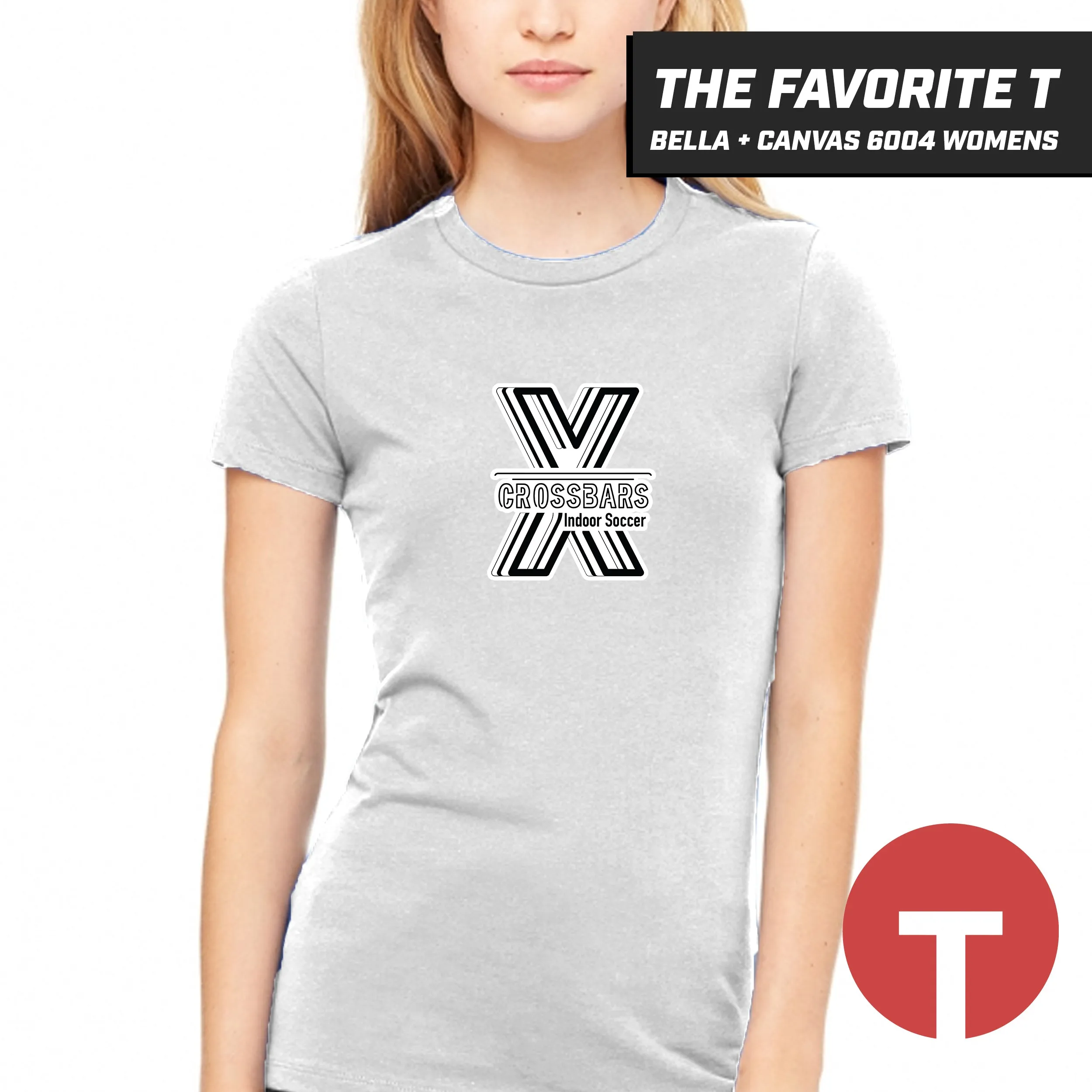 Crossbars - Bella Canvas 6004 Womens "Favorite T"
