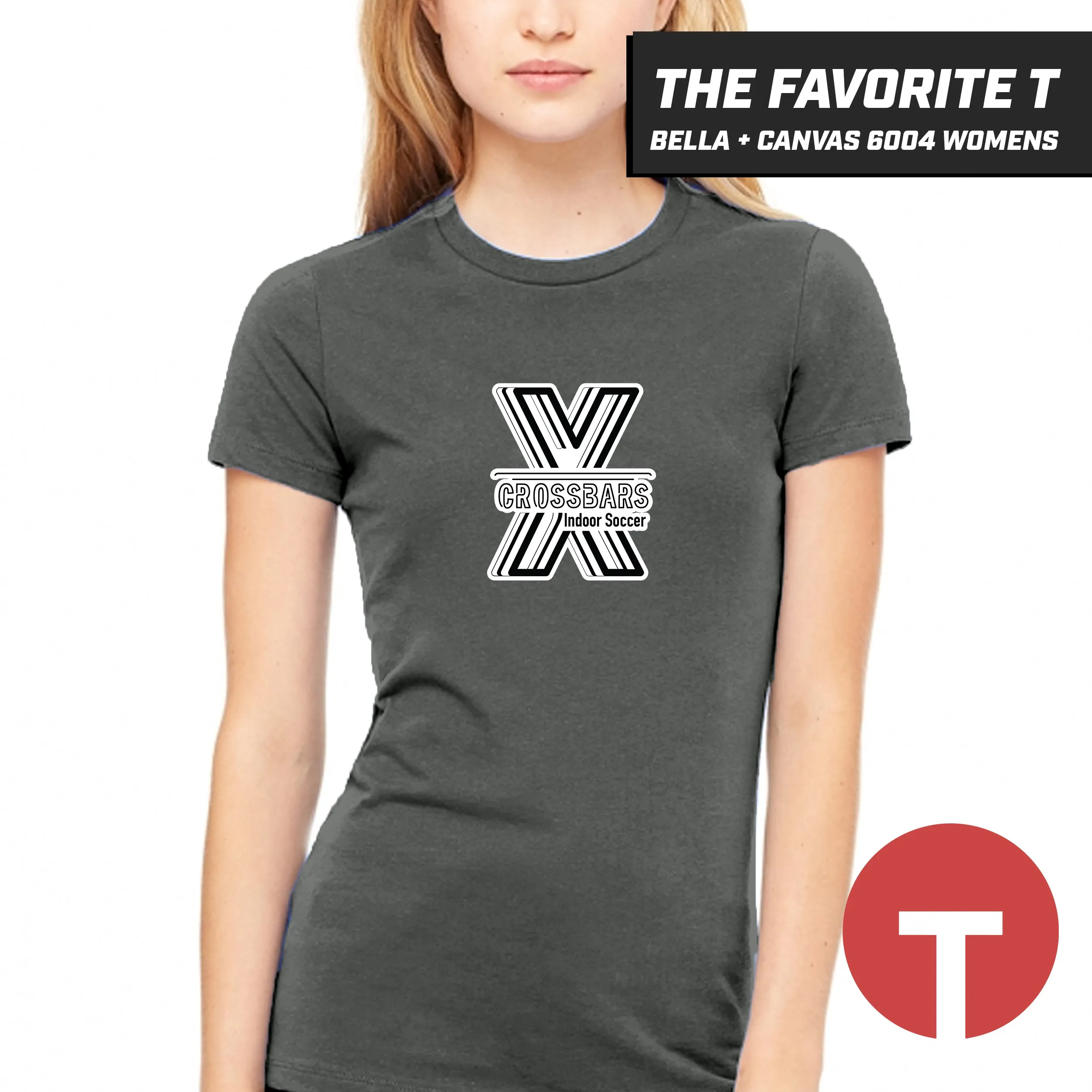 Crossbars - Bella Canvas 6004 Womens "Favorite T"