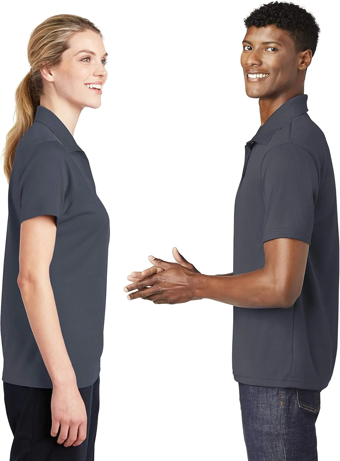 Custom Embroidered Polo Shirts for Women & Men, 5 or 10 Pack - Add Your Logo - Personalized Embroidery Polo Tees