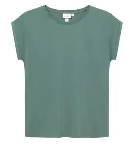 DEDICATED Visby base t-shirt forest green women