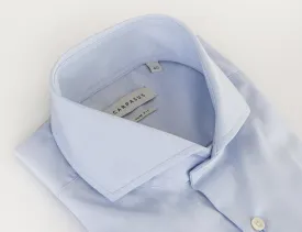 Dress Shirt Slim Fit Cutaway Blue