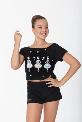 El Petit Ballet - Short Sleeve T-shirt Coppelia