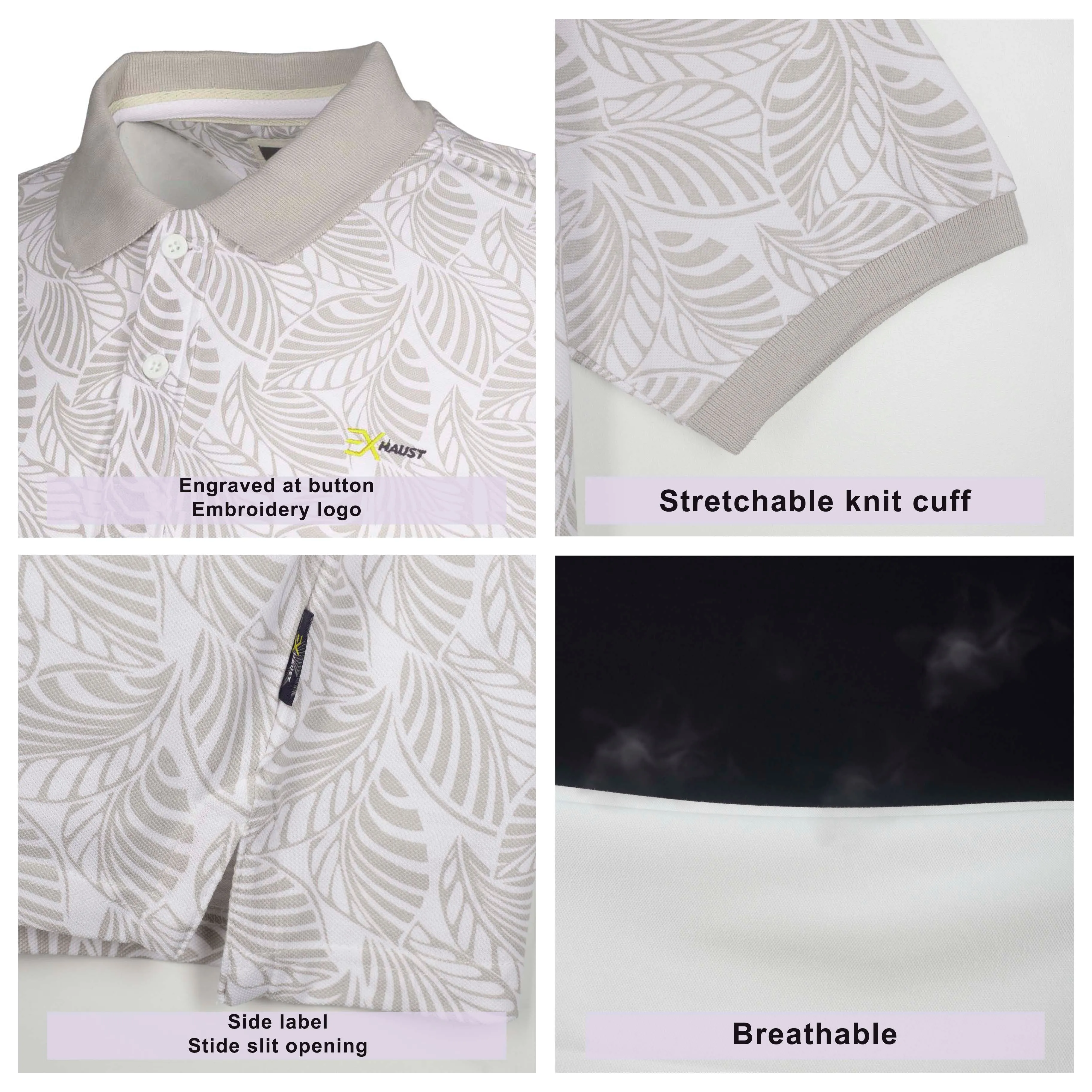 EXHAUST MENS POLO T-SHIRT [SLIM FIT] 1575