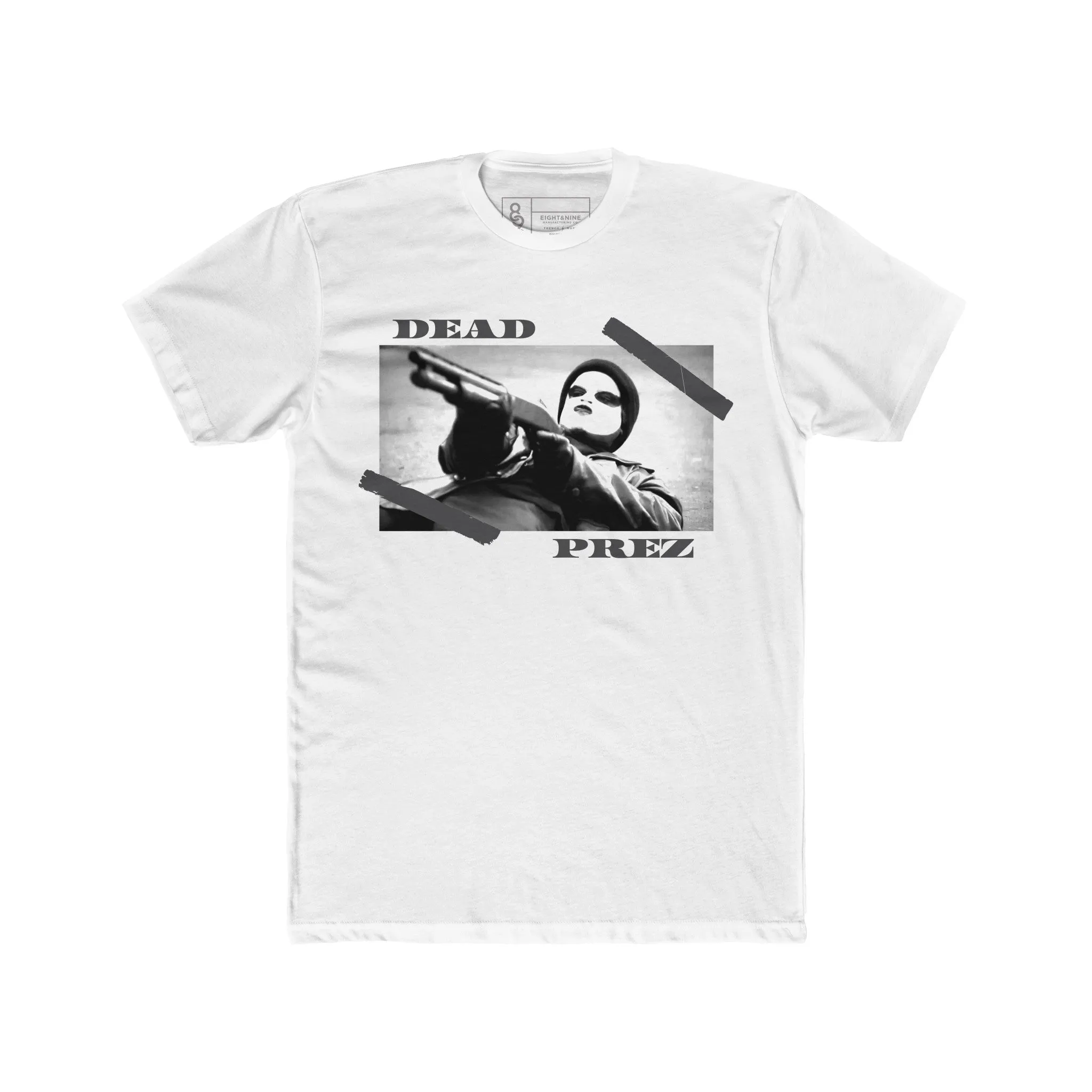 Faces Dead Pres White T-Shirt Quickstrike