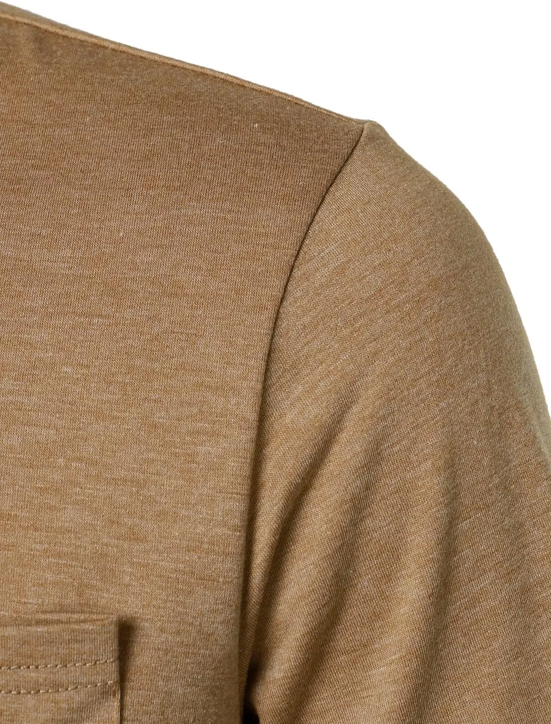 FANARCHER Men's Casual Polo Shirts Classic Long Sleeve Shirt Solid Color Button T-Shirts Cotton Tees Golf Stylish Tops