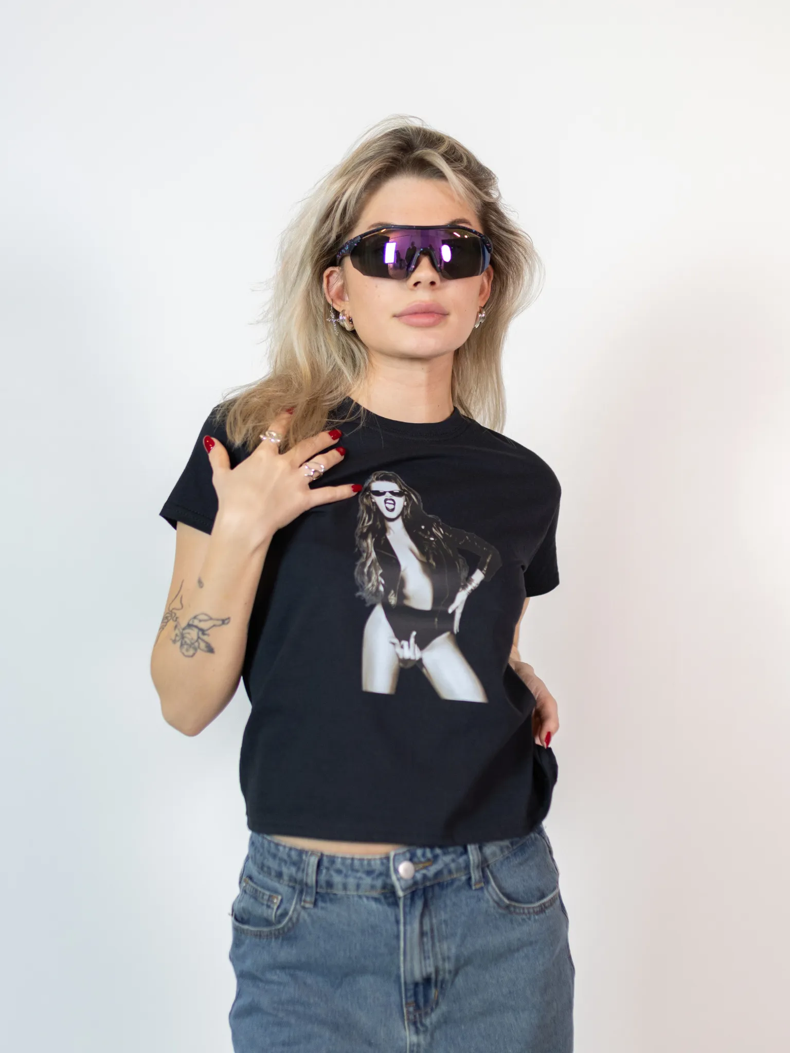 F*CKOFF, BABY TEE - SORT