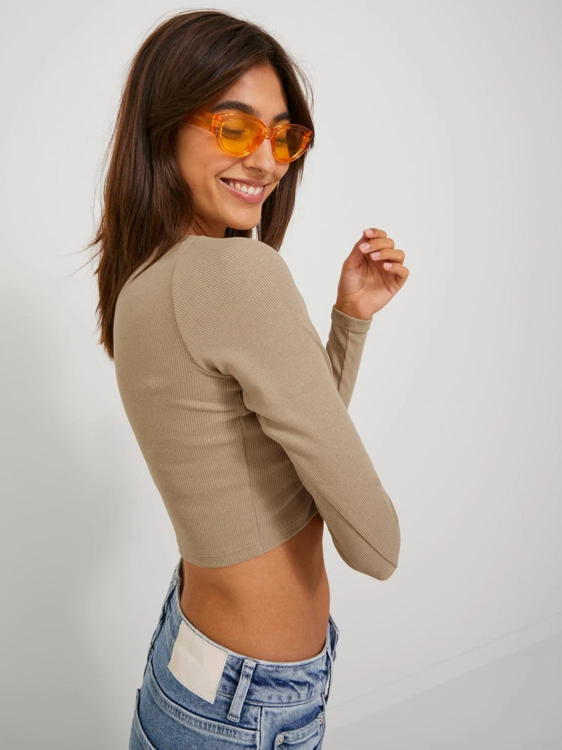 Feline Longsleeve Rib Tee