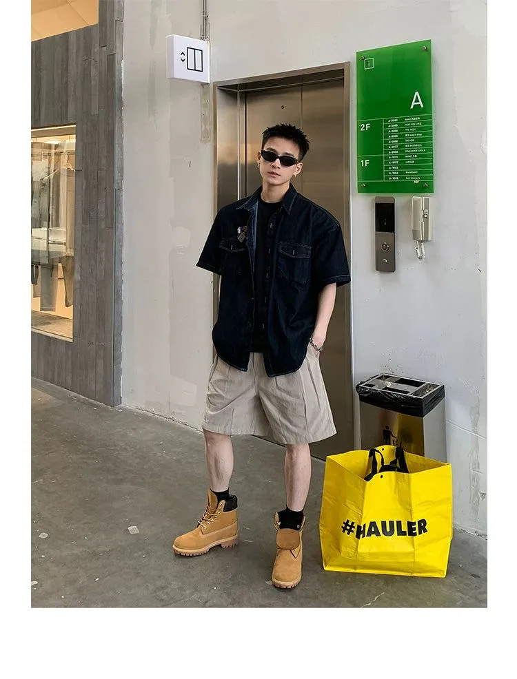 Flap Pocket Denim Shirt