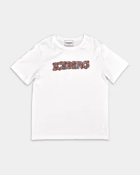 Flower Logo 5D T-Shirt (White) - I24F02363271101