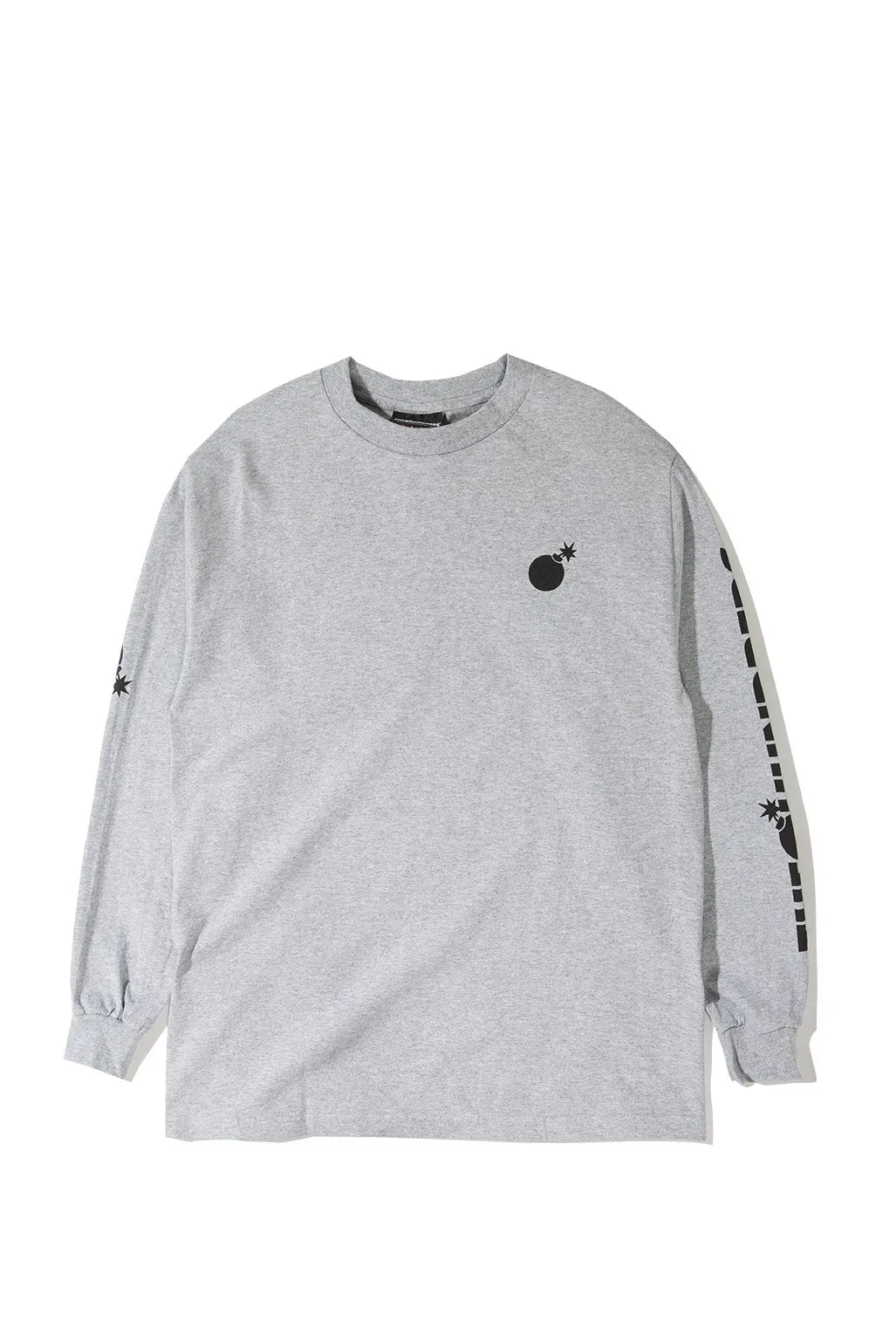 Forever Solid Bomb Crest L/S Shirt