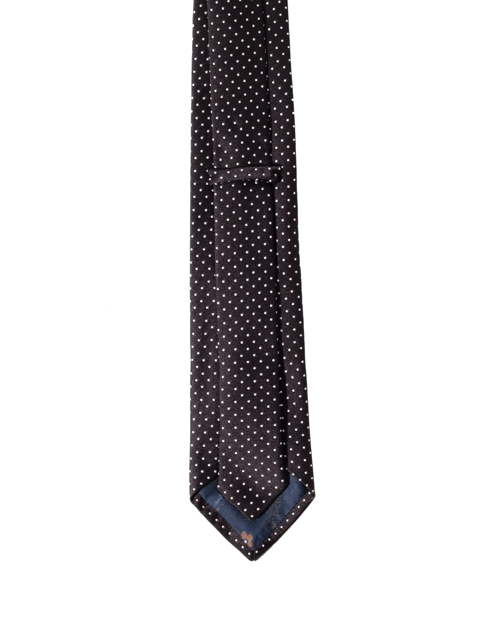 Fumagalli Black Polka Dot Tie
