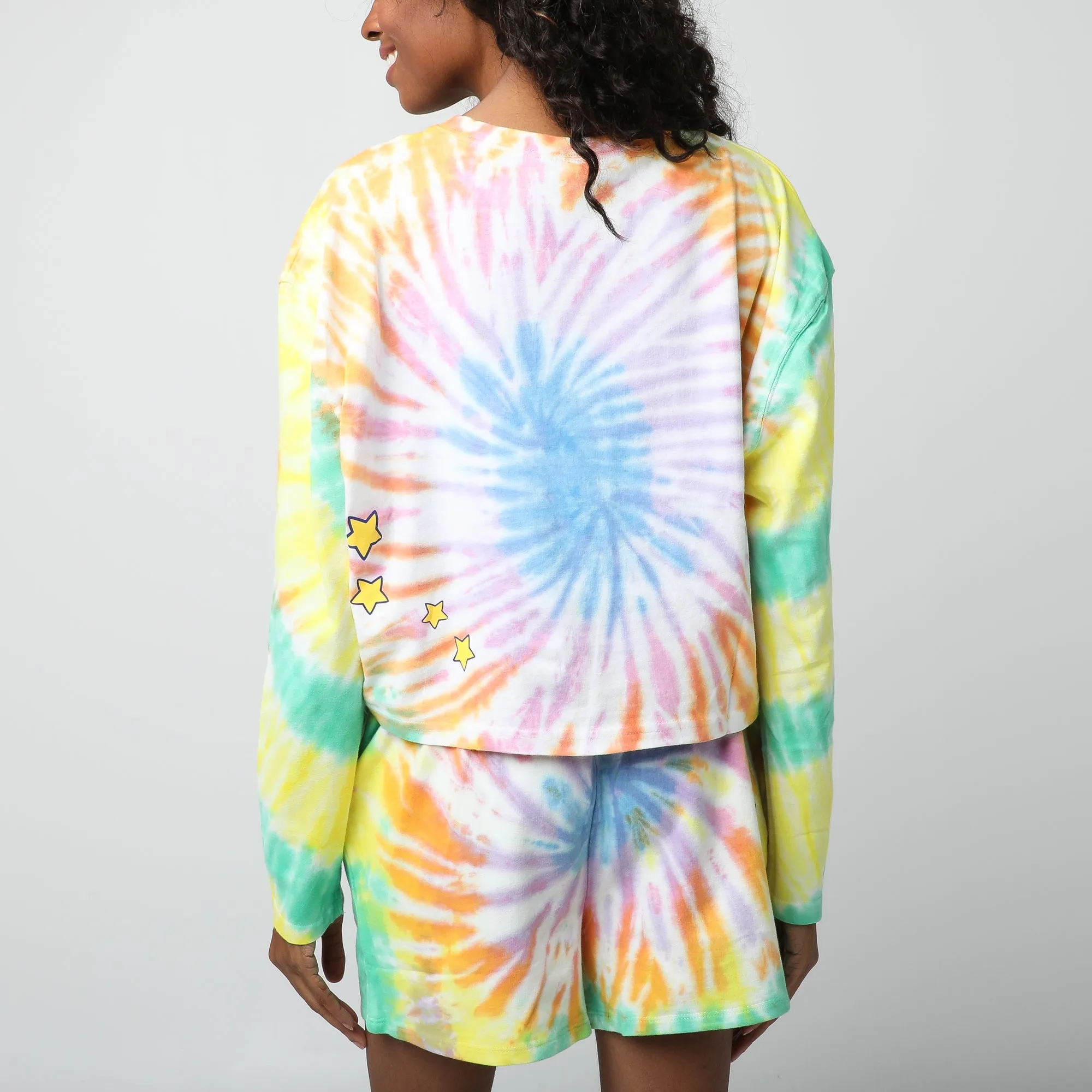 Gadget Cat From The Future Tie Dye Lounge Set