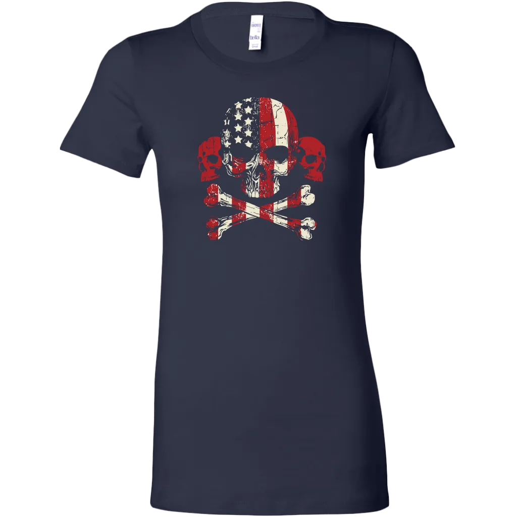 Gadsden's Skulls Ladies Tee