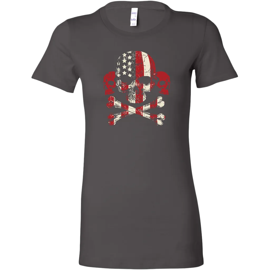 Gadsden's Skulls Ladies Tee