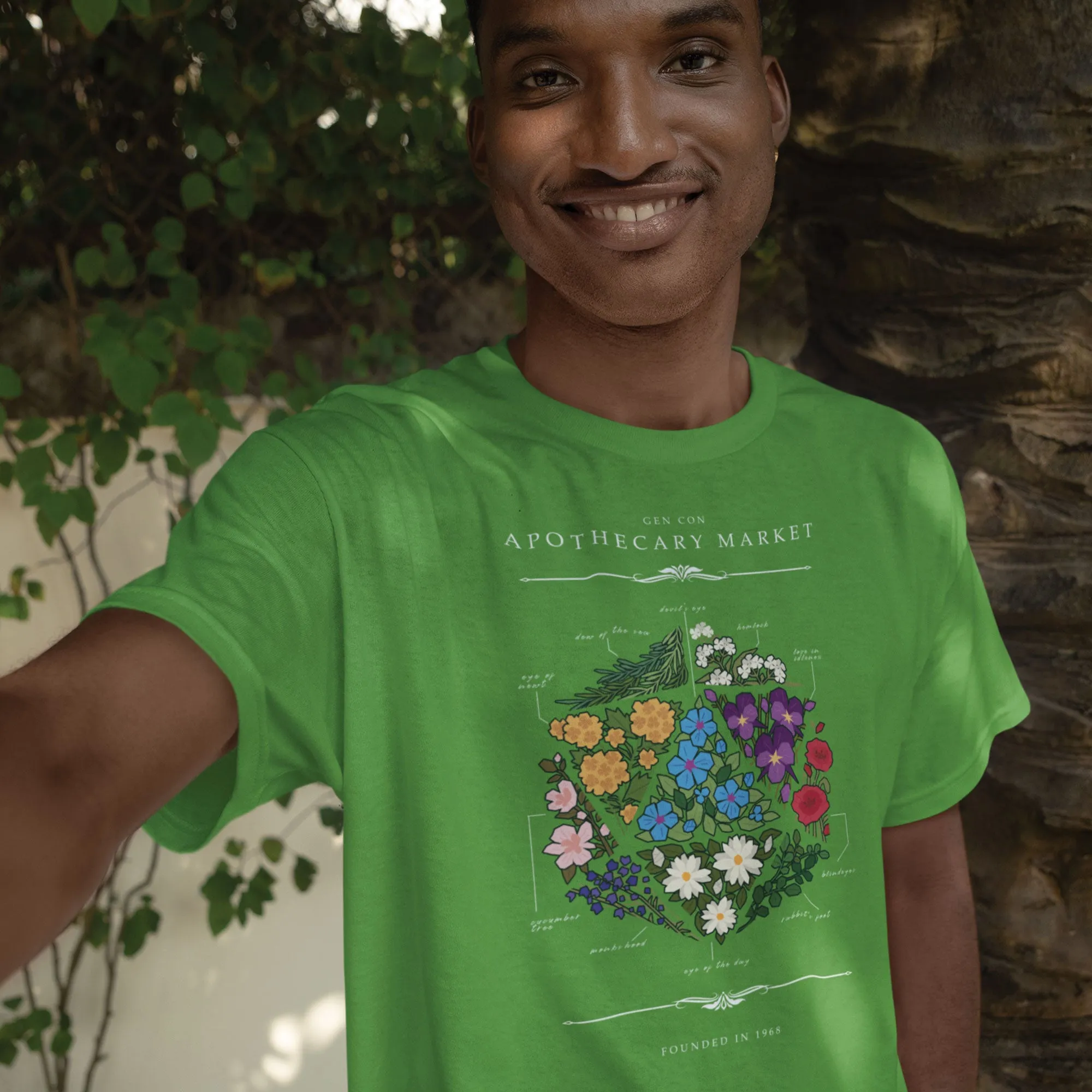 Gen Con Floral d20 T-Shirt