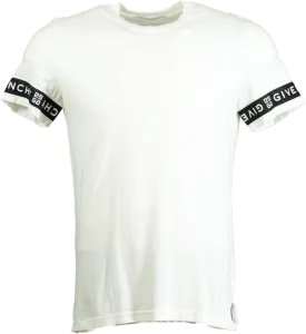 Givenchy White Logo Band Slim fit T-Shirt UK XS