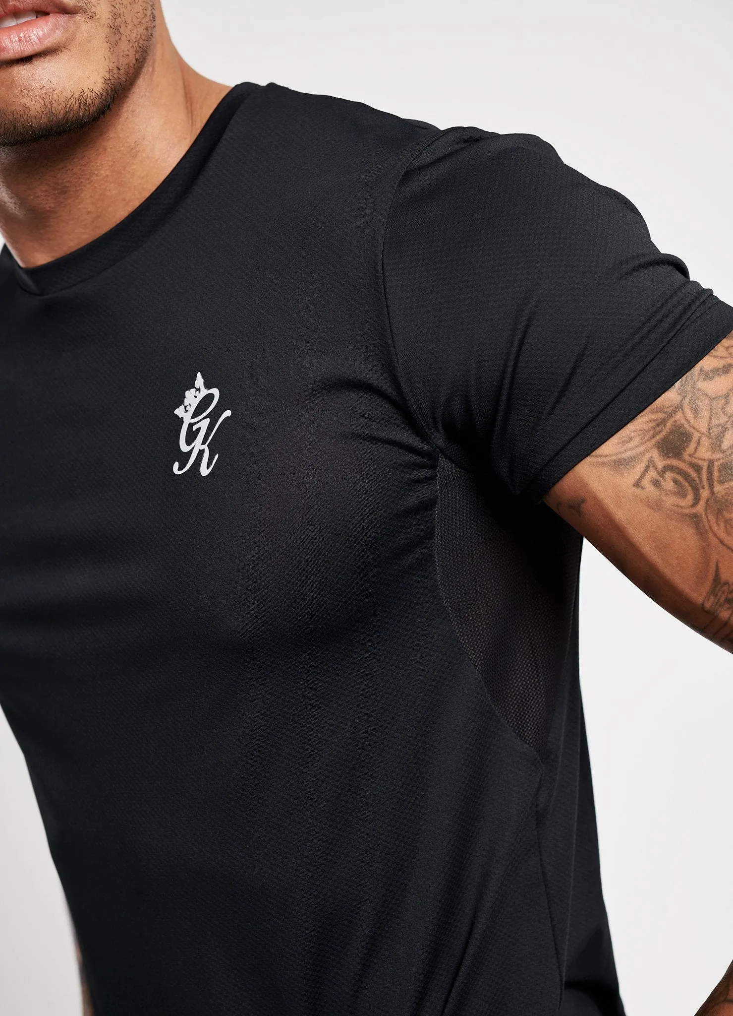 Gym King Sport Energy Short Sleeve T-Shirt - Black