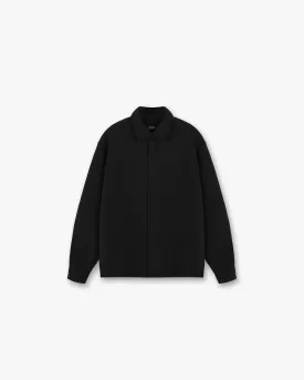 Initial Shirt - Jet Black