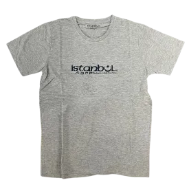 Istanbul Agop T Shirt BLUE (GREY LOGO)
