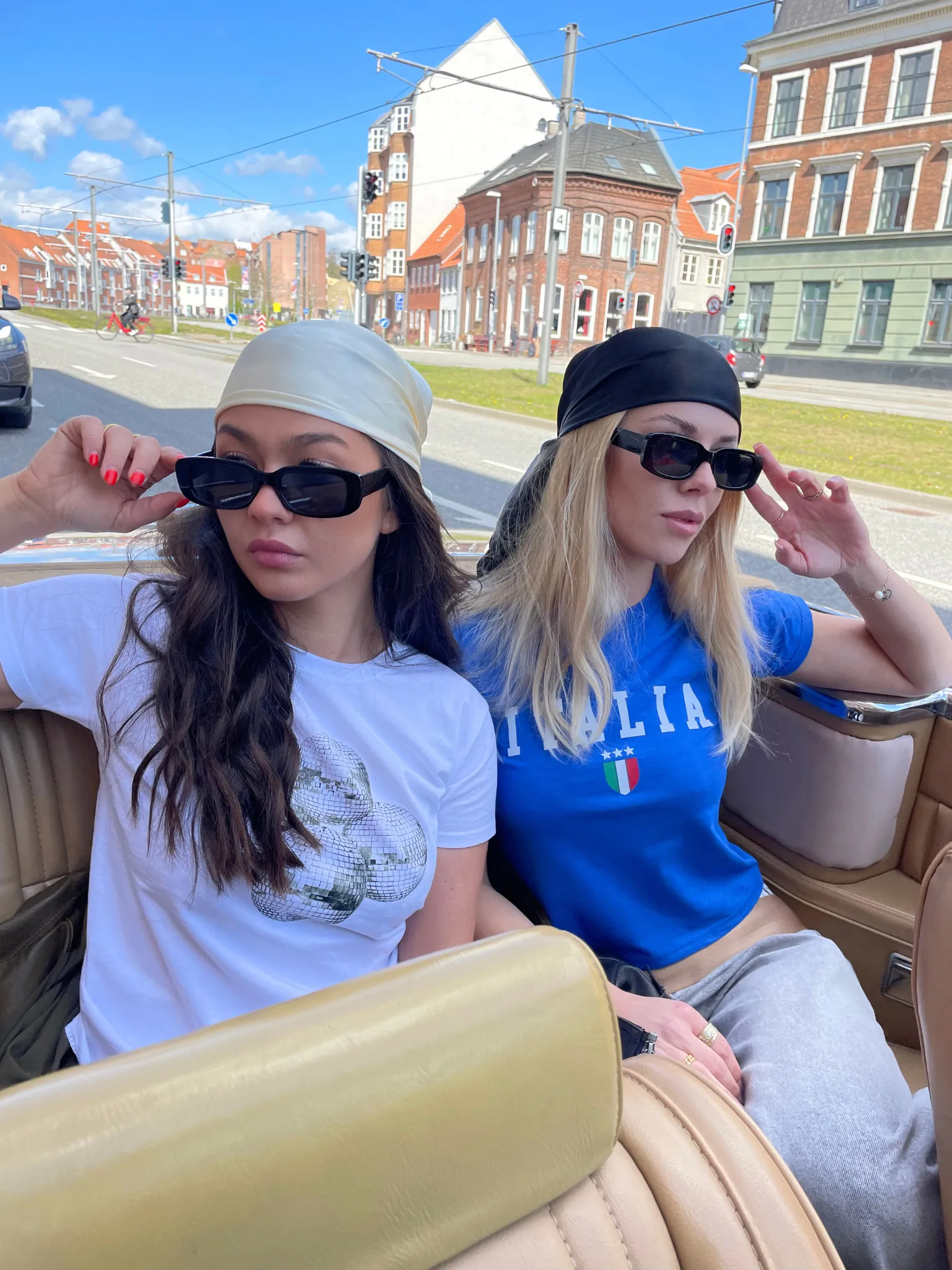 ITALIA, BABY TEE - BLÅ