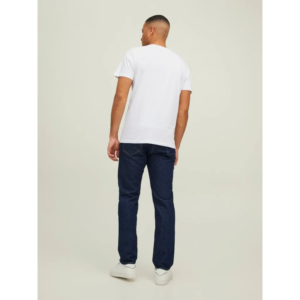 Jack & Jones Mens 'JJECORP' Logo T-Shirt - (3 Pack)