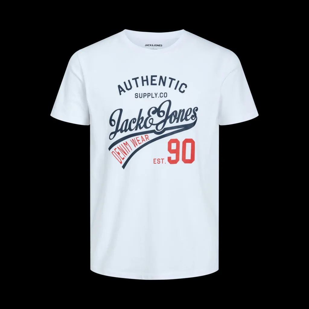 Jack & Jones Mens 'JJECORP' Logo T-Shirt - (3 Pack)