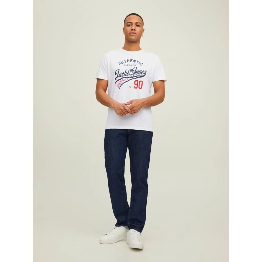 Jack & Jones Mens 'JJECORP' Logo T-Shirt - (3 Pack)