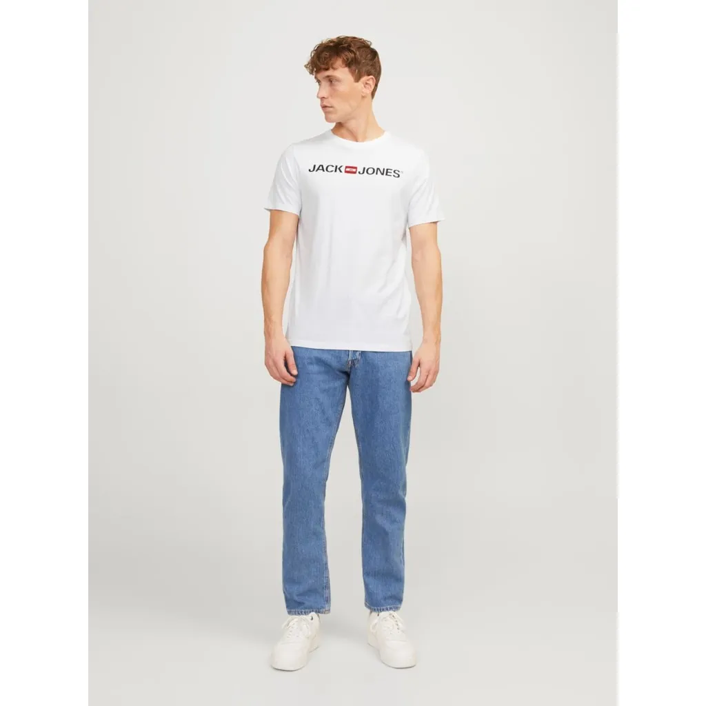 Jack & Jones Mens 'JJECORP' Logo T-Shirt - (3 Pack)