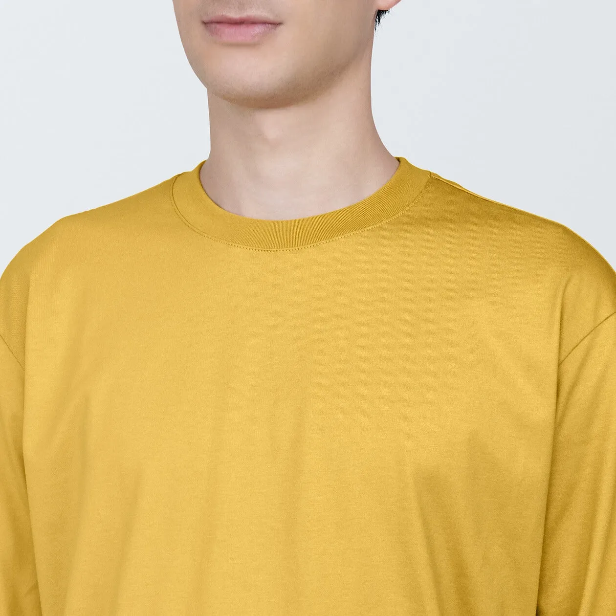 Jersey Crewneck Long Sleeve T-Shirt