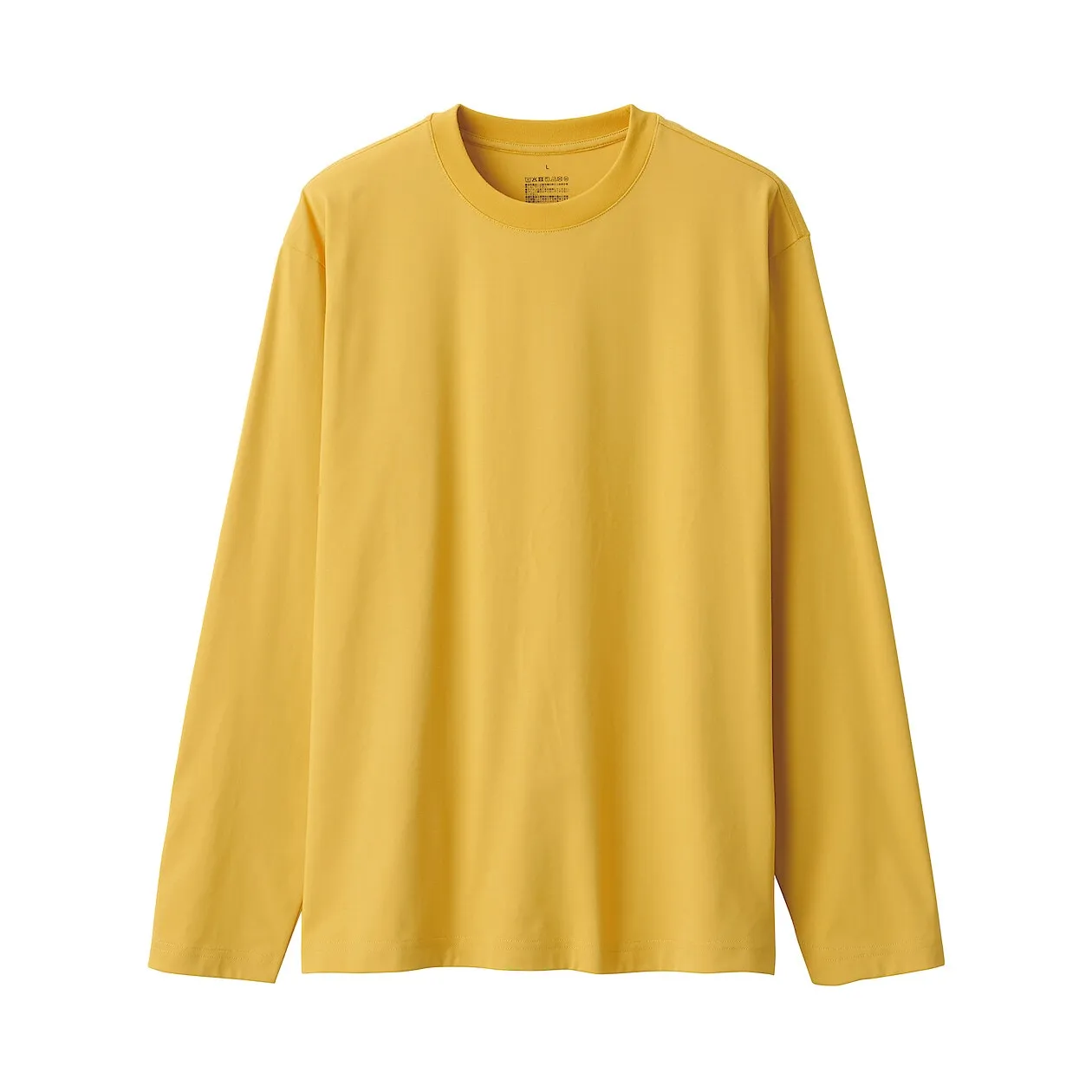 Jersey Crewneck Long Sleeve T-Shirt