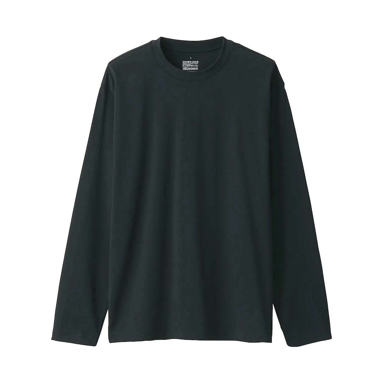 Jersey Crewneck Long Sleeve T-Shirt