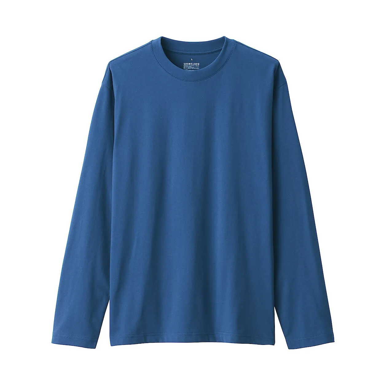 Jersey Crewneck Long Sleeve T-Shirt