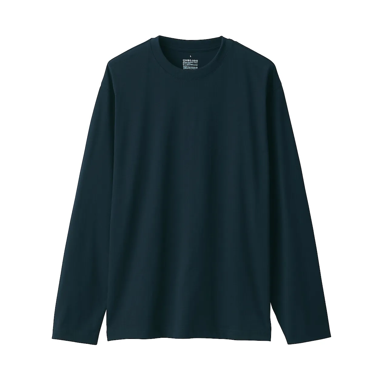 Jersey Crewneck Long Sleeve T-Shirt