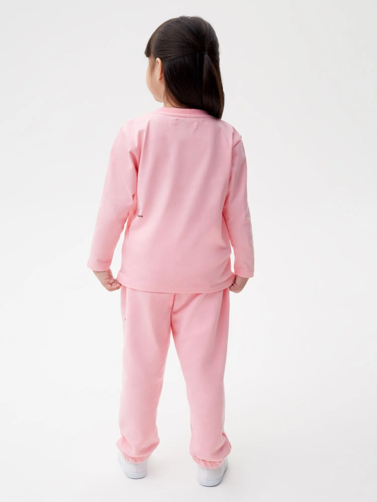 Kids' 365 Long Sleeve T-shirt—sakura pink