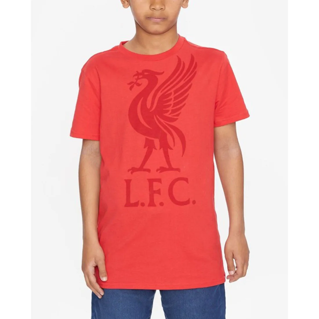 LFC JUNIOR LIVERBIRD TEE RED