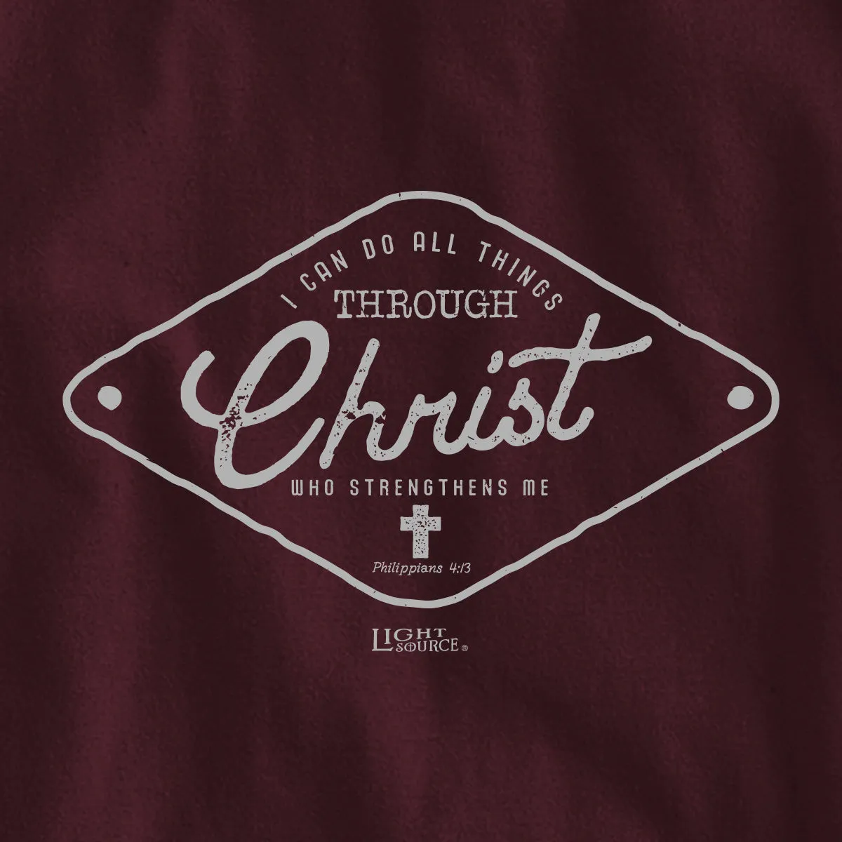 Light Source Mens Long Sleeve T-Shirt All Things Badge