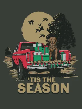 Exclusive Limited Edition ASD Christmas Labrador Long Sleeve Holiday T-Shirt