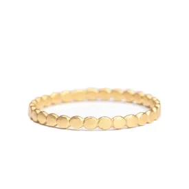 <!--RG385-->tiny polkadot stacking ring