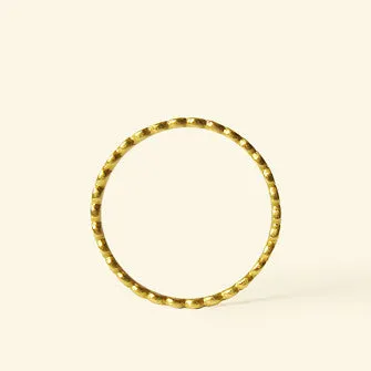 <!--RG385-->tiny polkadot stacking ring