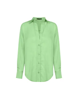 Lyra Long Sleeve Blouse - Seaside