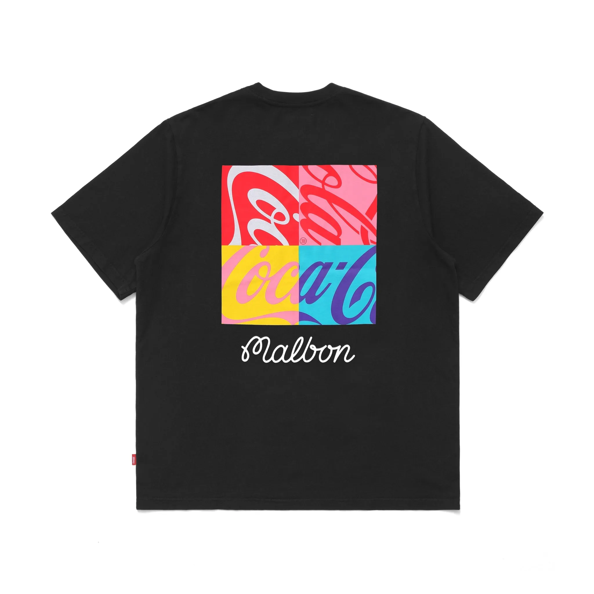 MALBON X COCA COLA SPENCERIAN BLOCK T-SHIRT