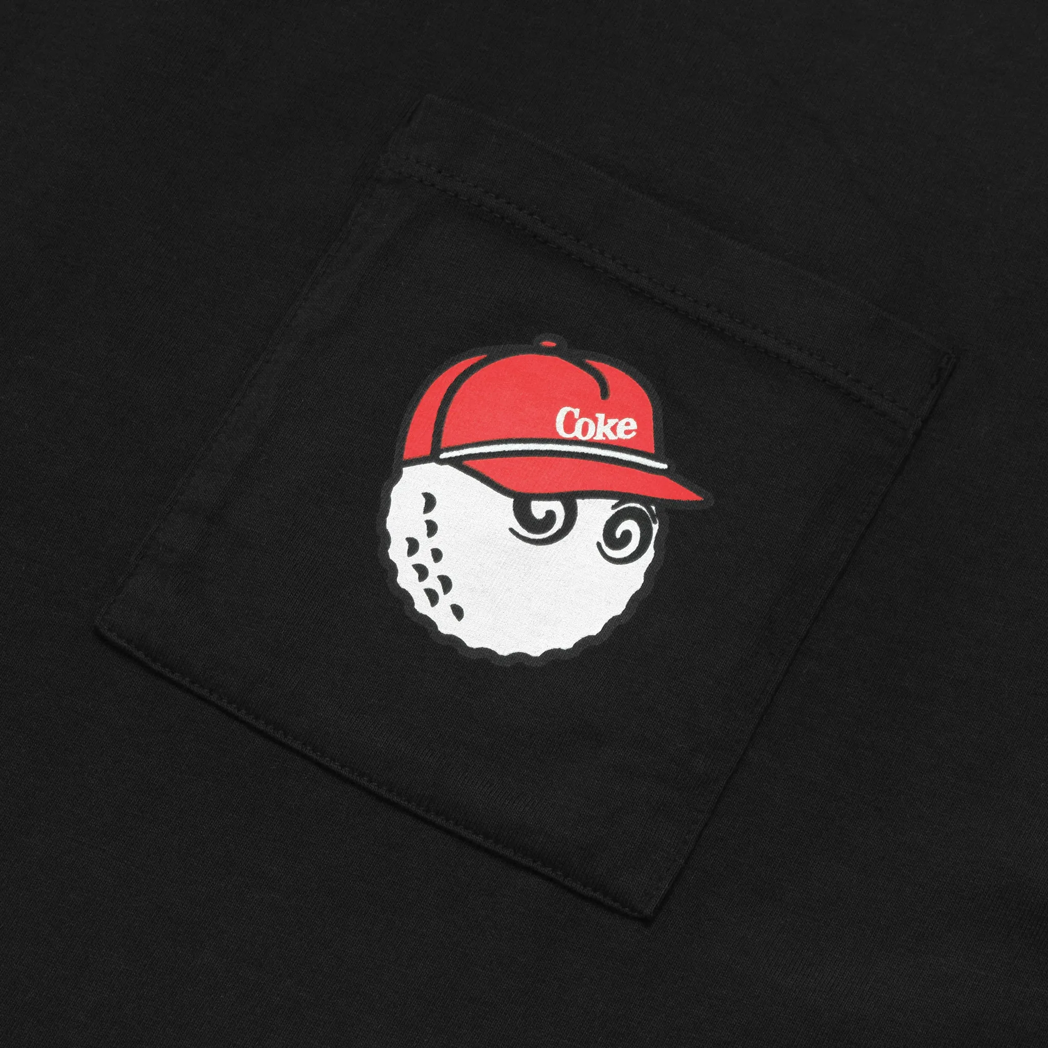 MALBON X COCA COLA SPENCERIAN BLOCK T-SHIRT