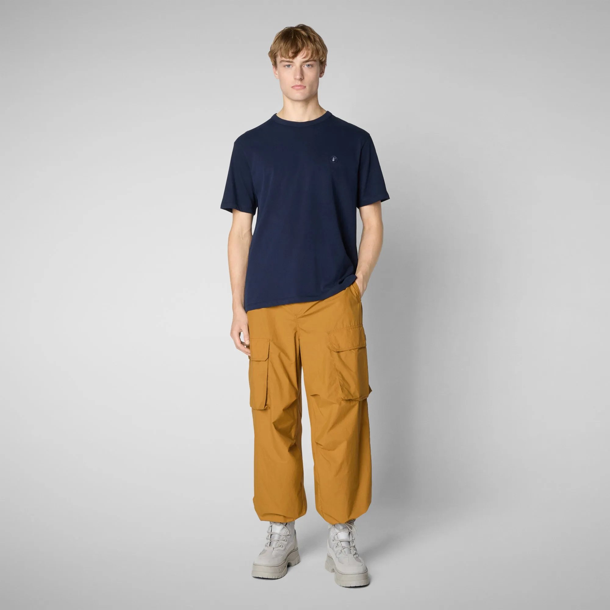 Man's t-shirt Bram in navy blue