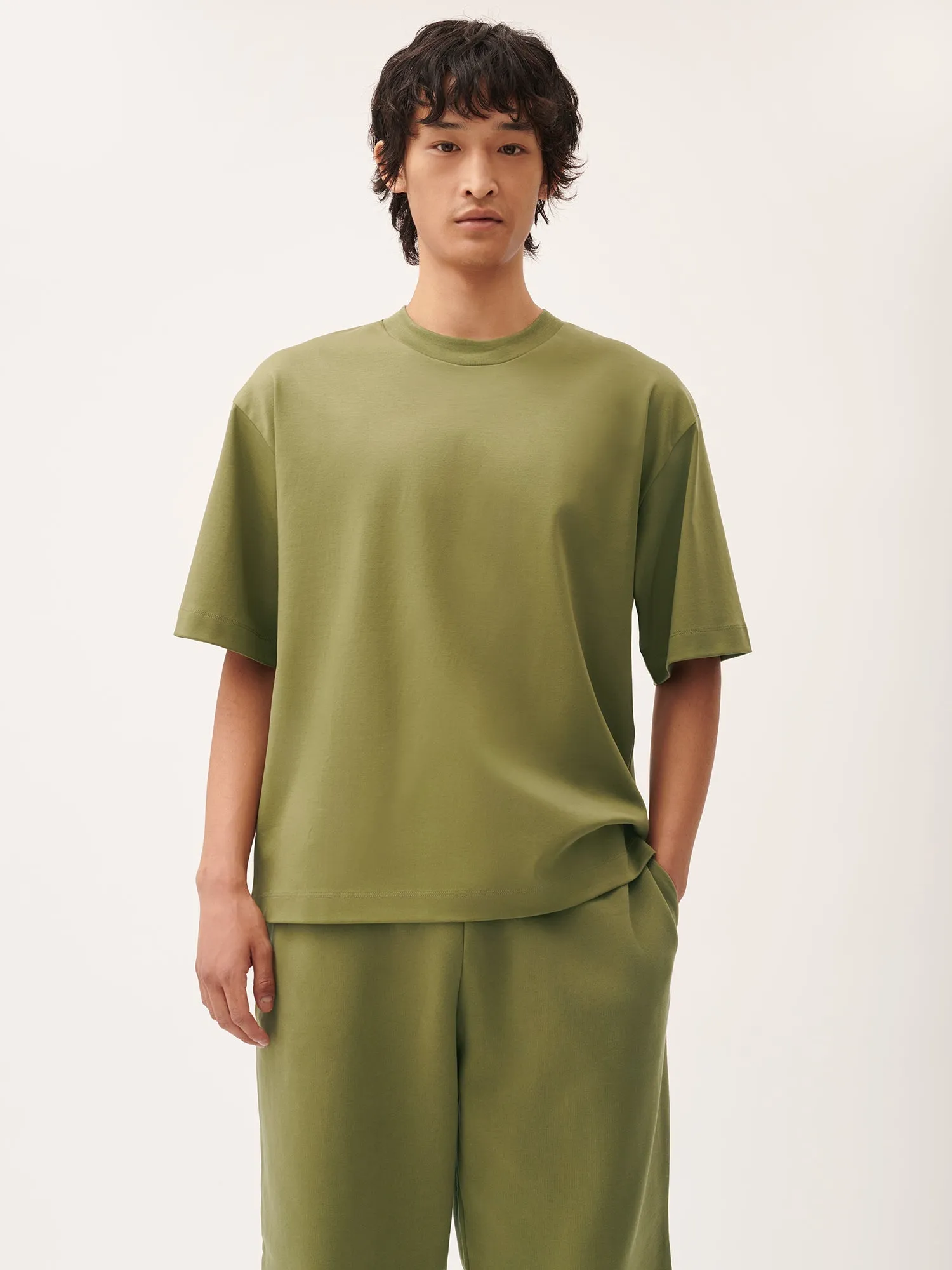 Mens DNA Oversized T-Shirt—highland green