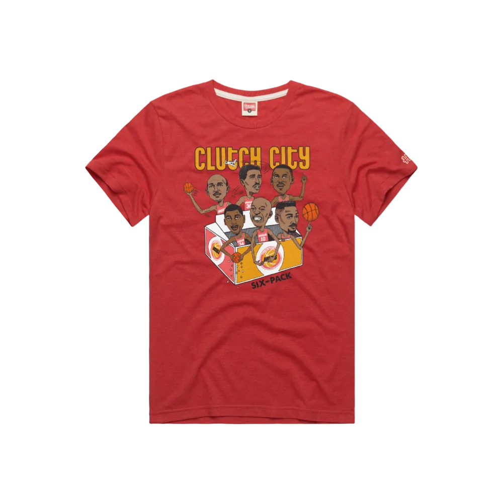 Men's Houston Rockets Homage HWC Six-Pack T-Shirt